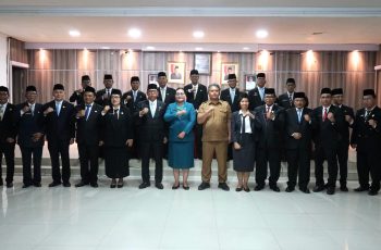 Pengangkatan/Pemindahan dalam Jabatan 19 Pejabat Pimpinan Tinggi Pratama  serta 2 Direktur Perseroan Daerah (Perseroda) Pertanian di Lingkungan Pemerintah Kabupaten Tapanuli Utara.