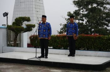 Apel Hari Kesadaran Nasional, Pemkab Taput Tekankan Disiplin dan Responsivitas ASN